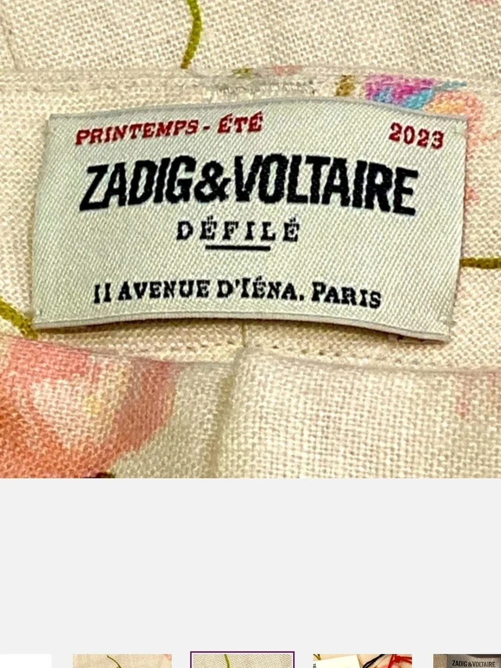 Zadig & Voltaire wide leg